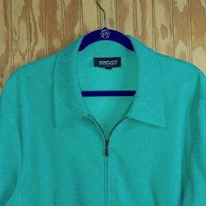 BRIGGS zip up jacket